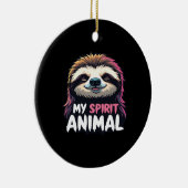 Décoration En Céramique My Spirit Animal - Relaxy Lazy Design (Droite)