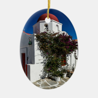 Décoration En Céramique Mykonos Grèce Travel - Church Cafe Europe Tourisme