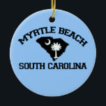 Décoration En Céramique Myrtle Beach.<br><div class="desc">Myrtle Beach la Caroline du Sud.</div>