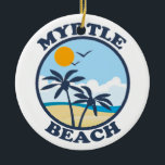 Décoration En Céramique Myrtle Beach.<br><div class="desc">Myrtle Beach la Caroline du Sud.</div>