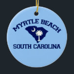 Décoration En Céramique Myrtle Beach.<br><div class="desc">Myrtle Beach la Caroline du Sud.</div>