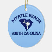 Décoration En Céramique Myrtle Beach. (Gauche)