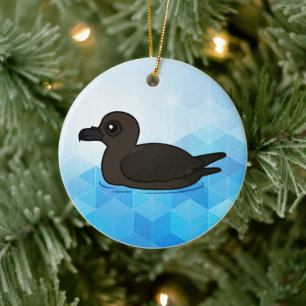Décoration En Céramique Nage Birdorable de Noël Shearwater