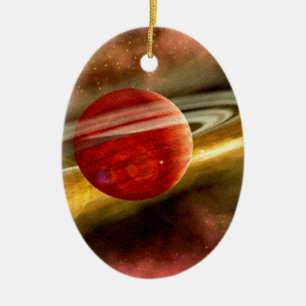 Décoration En Céramique Naissance de Saturn