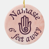 Décoration En Céramique Namaste À 100 Mètres (Dos)