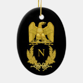 Décoration En Céramique Napoléon Emblem (Dos)