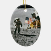 Décoration En Céramique Nasa Apollo 15 Lunar Module Lune Landing 1971 (Dos)