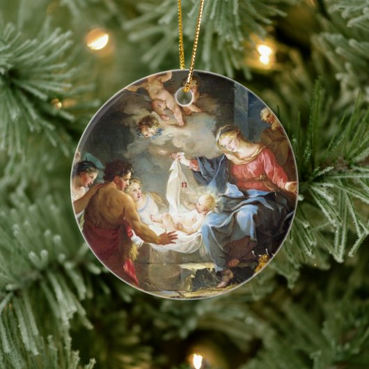 Décoration En Céramique Nativité Scène Église catholique Noël religieux (Arbre)