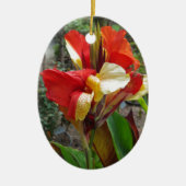 Décoration En Céramique Nature Fleur Rouge Photographie Florale (Devant)