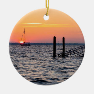Décoration En Céramique Navarre Floride Santa Rosa Sunrise