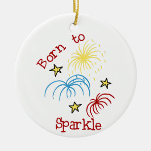 Décoration En Céramique Né À Sparkle