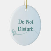 Décoration En Céramique Ne pas déranger l'Affichette de porte (Droite)