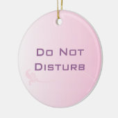 Décoration En Céramique Ne pas déranger l'Affichette de porte (Gauche)