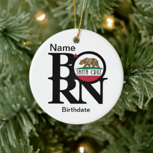 Décoration En Céramique NÉ Père Noël Cruz Custom