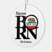 Décoration En Céramique NÉ Père Noël Cruz Custom (Gauche)