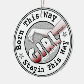 Décoration En Céramique Né Une Fille