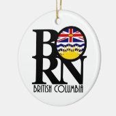 Décoration En Céramique NÉE Colombie-Britannique (Gauche)