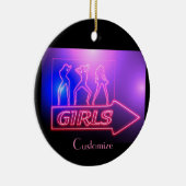 Décoration En Céramique Neon Pink Girls Sign Thunder_cove (Droite)