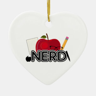 Décoration En Céramique Nerd - Logo