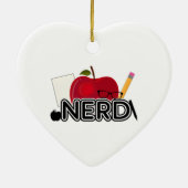 Décoration En Céramique Nerd - Logo (Dos)