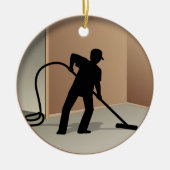 Décoration En Céramique Nettoyage de tapis (Devant)