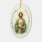Décoration En Céramique Neuvaine catholique à saint Jude (Gauche)