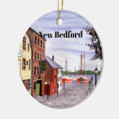 Décoration En Céramique New Bedford Massachusetts New England Peinture (Gauche)