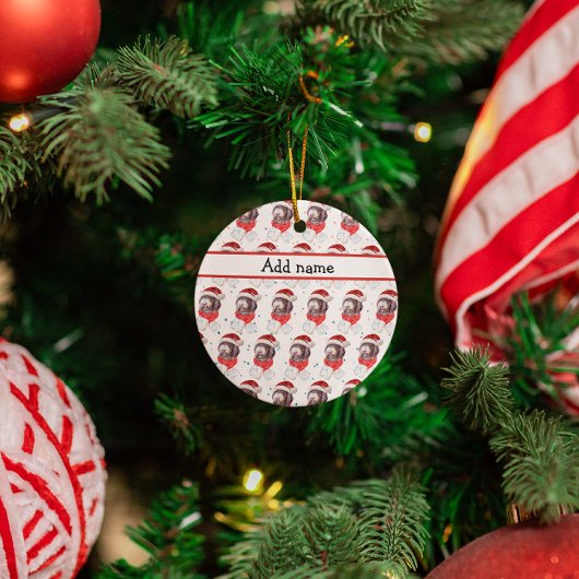 Décoration En Céramique Newfypoo Dog Breed Christmas Stars