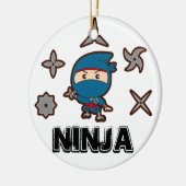 Décoration En Céramique Ninja Boy (Gauche)