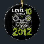 Décoration En Céramique Niveau 10 déverrouillé stupéfiant depuis 2012 Vide<br><div class="desc">Niveau 10 Déverrouillé Awesome Depuis 2012 Video Gamer 10 Cadeau Anniversaire. Un cadeau parfait pour votre père, maman, papa, hommes, femmes, amis et membres de la famille le jour de Thanksgiving, Noël, Fête des mères, Fête des pères, 4 juillet, 1776 Jour indépendant, Fête des anciens combattants, Fête de l'Halloween, Fête...</div>