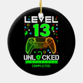 Décoration En Céramique Niveau 13 Jeu vidéo déverrouillé 13e Jeu d'anniver (Dos)