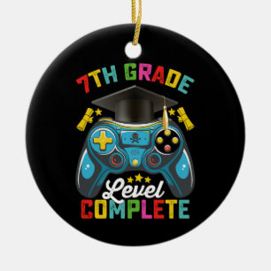 Décoration En Céramique Niveau 7e année Diplômé complet Jeux Joueur