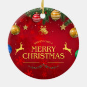 Décoration En Céramique Noël 10 (Dos)