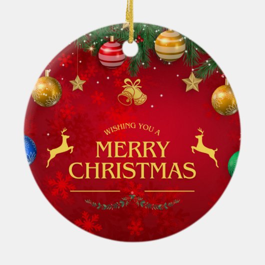 Décoration En Céramique Noël 10 (Dos)