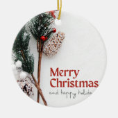 Décoration En Céramique Noël 11 (Devant)