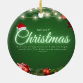 Décoration En Céramique Noël 14 (Dos)