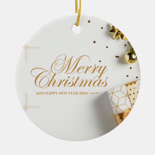 Décoration En Céramique Noël 16 (Devant)