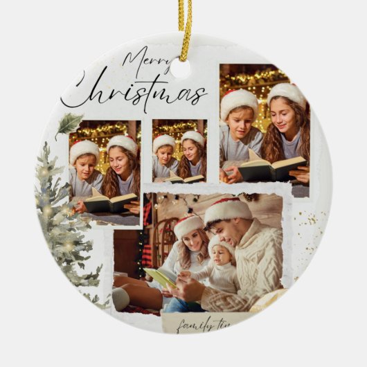 Décoration En Céramique Noël 20 (Devant)