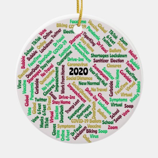DÉCORATION EN CÉRAMIQUE NOËL 2020 (Devant)
