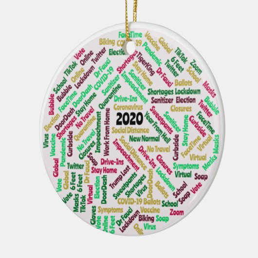 DÉCORATION EN CÉRAMIQUE NOËL 2020 (Gauche)