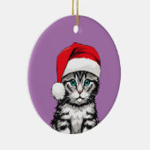 Décoration En Céramique Noël à Kitten (Droite)