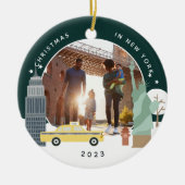 Décoration En Céramique Noël à New York Keepsaké photo (Devant)