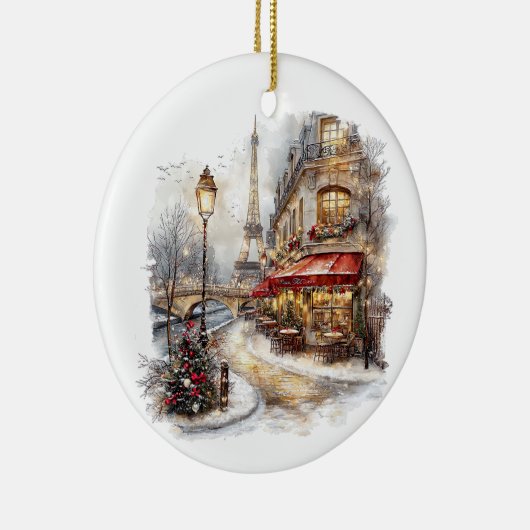 Décoration En Céramique Noël à Paris (Droite)