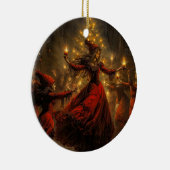 Décoration En Céramique Noël à Yule Witch (Droite)