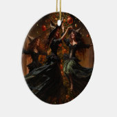 Décoration En Céramique Noël à Yule Witch (Droite)