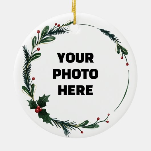 Décoration En Céramique Noël au Ciel en mémoire (Dos)