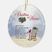 Décoration En Céramique Noël au Ciel - Vide Chaise (Gauche)