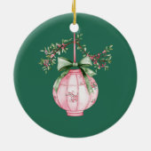 Décoration En Céramique Noël au Japon Voyage personnalisé (Dos)