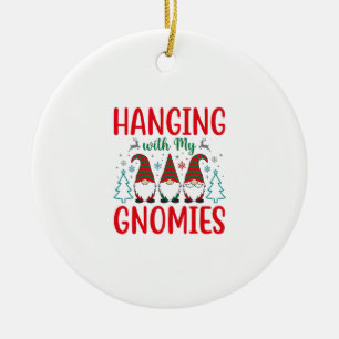 Décoration En Céramique Noël avec mes gnomes Gnome de Noël