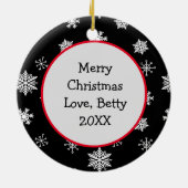 Décoration En Céramique Noël avec mes Gnomies (Dos)